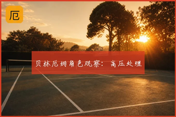 贝林厄姆角色观察:高压处理